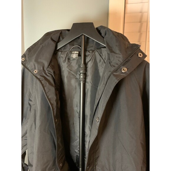 Michael Strahan Men Black Long Sleeve Zip Lightweight Nylon Jacket Size Small - Picture 3 of 10